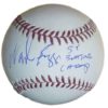 Wade Boggs Autographed Boston Red Sox OML Baseball Batting Champ JSA 10574