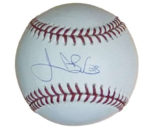 Jeremy Bonderman Autographed/Signed Detroit Tigers OML Baseball 10585