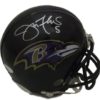 Joe Flacco Autographed/Signed Baltimore Ravens Mini Helmet JSA 10596