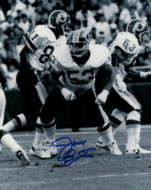 Jeff Bostic Autographed/Signed Washington Redskins 8x10 Photo 10602