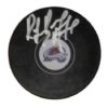 Ray Bourque Autographed/Signed Colorado Avalanche Hockey Puck JSA 10606