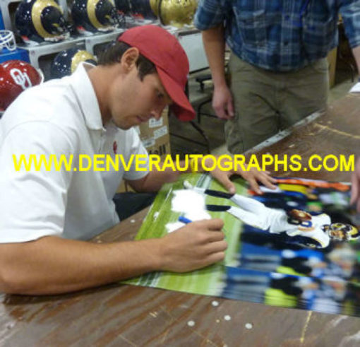 Sam Bradford Autographed/Signed St Louis Rams 16x20 Photo JSA 10611