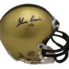 Glenn Davis Autographed/Signed Army Heisman Trophy Mini Helmet JSA 10613