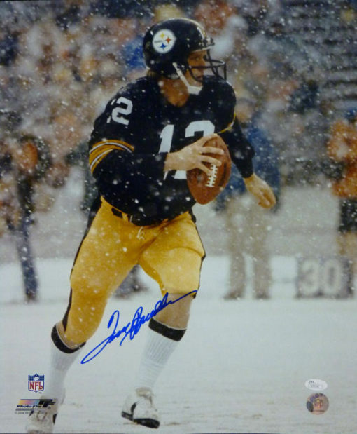 Terry Bradshaw Autographed/Signed Pittsburgh Steelers 16x20 Photo JSA 10621