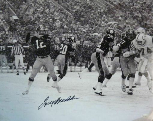 Terry Bradshaw Autographed Pittsburgh Steelers 16x20 Photo JSA 10622