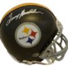 Terry Bradshaw Autographed/Signed Pittsburgh Steelers Mini Helmet JSA 10632