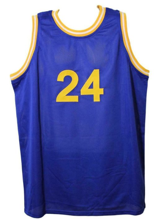 Rick Barry Autographed/Signed Blue XL Jersey HOF 10639