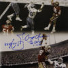 Dwight Clark Autographed/Signed San Francisco 49ers 16x20 Photo BAS 10646
