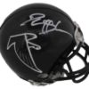 Deion Sanders Autographed/Signed Atlanta Falcons TB Mini Helmet JSA 10667
