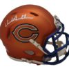 Dick Butkus Autographed/Signed Chicago Bears Blaze Mini Helmet JSA 10691