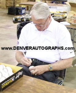 Jim Bunning Autographed MLB Baseball Detroit Tigers PG 6/21/64 inscription 10734