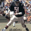 Dick Butkus Autographed/Signed Chicago Bears 8x10 Photo BAS 10748