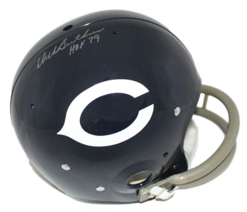 Dick Butkus Autographed/Signed Chicago Bears TK Helmet HOF JSA 10754