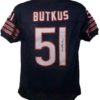 Dick Butkus Autographed/Signed Chicago Bears Size XL Blue Jersey HOF JSA 10756