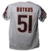 Dick Butkus Autographed/Signed Chicago Bears XL White Jersey JSA 10757