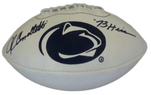 John Cappelletti Autographed Penn State White Logo Football Heisman JSA 10794