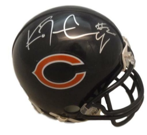 Ka'Deem Carey Autographed/Signed Chicago Bears Riddell Mini Helmet JSA 10811