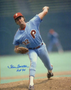 Steve Carlton Autographed/Signed Philadelphia Phillies 16x20 Photo HOF 10815