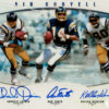 San Diego Chargers Hall Of Fame Autographed 8x10 Photo Fouts +2 JSA 10852
