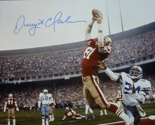 Dwight Clark Autographed/Signed San Francisco 49ers 16x20 Photo JSA 10868