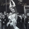 Dwight Clark & Everson Walls Autographed/Signed 16x20 Photo Catch JSA 10870