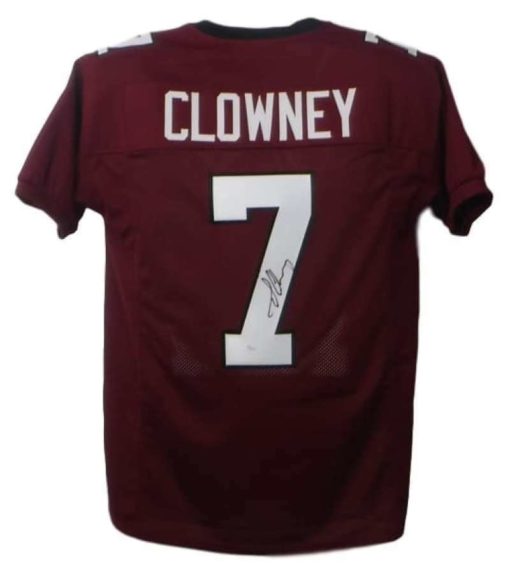 Jadeveon Clowney Autographed South Carolina Gamecocks XL Red Jersey JSA 10882