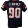 Jadeveon Clowney Autographed/Signed Houston Texans Blue XL Jersey JSA 10883