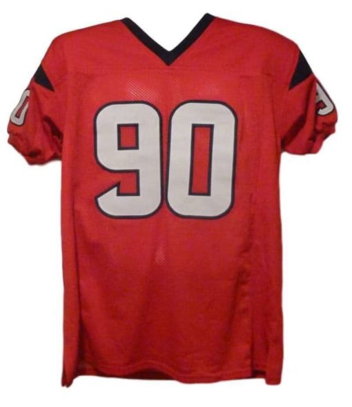 Jadeveon Clowney Autographed/Signed Houston Texans Red XL Jersey JSA 10884