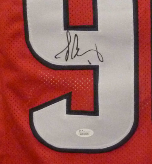 Jadeveon Clowney Autographed/Signed Houston Texans Red XL Jersey JSA 10884