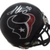 Jadeveon Clowney Autographed Houston Texans Riddell Mini Helmet JSA 10885