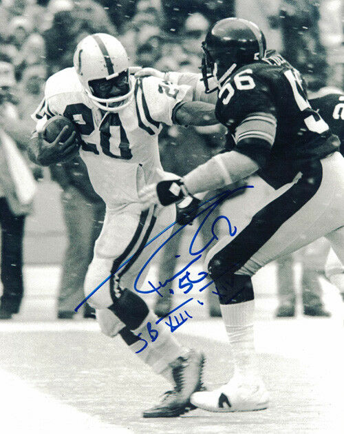 Robin Cole Autographed/Signed Pittsburgh Steelers 8x10 Photo 10888