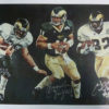 Bradlee Van Pelt Cecil Sapp & Kevin McDougal Signed CSU Rams 11x17 Print 10890