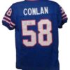 Shane Conlan Autographed/Signed Buffalo Bills Blue XL Jersey 10891