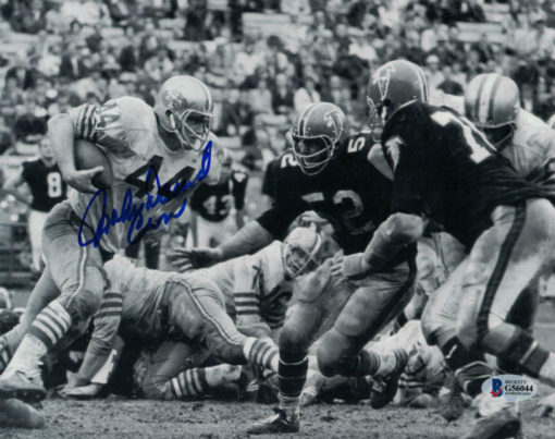 John David Crow Autographed San Francisco 49ers 8x10 Photo BAS 10930