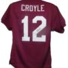 Brodie Croyle Autographed/Signed Alabama Crimson Tide Red XL Jersey 10931