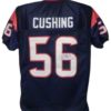 Brian Cushing Autographed/Signed Houston Texans Blue XL Jersey JSA 10950