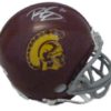 Brian Cushing Autographed/Signed USC Trojans Riddell Mini Helmet JSA 10955