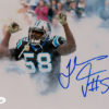 Thomas Davis Autographed/Signed Carolina Panthers 8x10 Photo JSA 10990