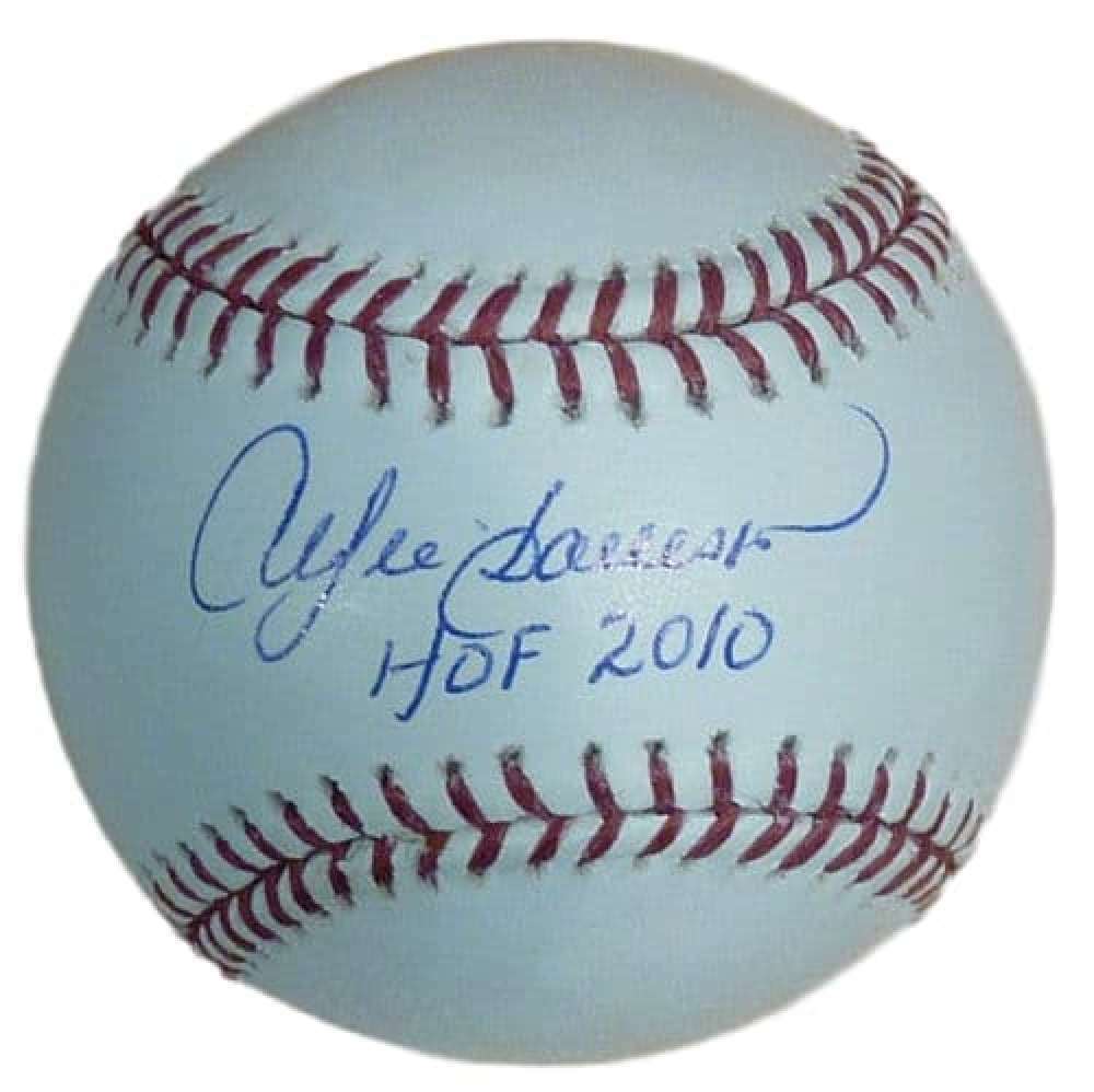 Andre Dawson Autographed/Signed Chicago Cubs OML Baseball HOF 10999
