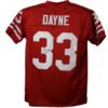 Ron Dayne Autographed/Signed Wisconsin Badgers Red XL Jersey 99HT JSA 11018