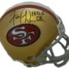 Fred Dean Autographed/Signed San Francisco 49ers Mini Helmet HOF 11026