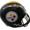 Rod Woodson Autographed/Signed Pittsburgh Steelers Replica Helmet JSA 11045