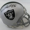 Rod Woodson Autographed Oakland Raiders Mini Helmet JSA 11048