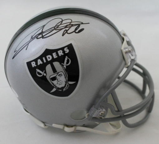 Rod Woodson Autographed Oakland Raiders Mini Helmet JSA 11048