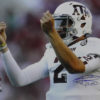 Johnny Manziel Autographed/Signed Texas A&M Aggies 16x20 Photo HT JSA 11055