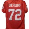 Dan Dierdorf Autographed St Louis Cardinals Red XL Jersey HOF JSA 11062