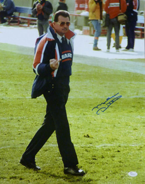 Mike Ditka Autographed/Signed Chicago Bears 16x20 Photo JSA 11069