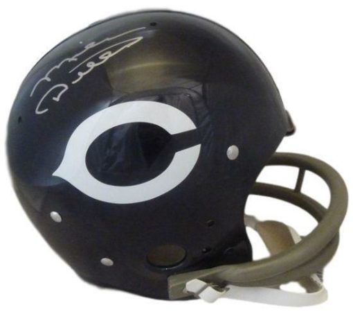 Mike Ditka Autographed Chicago Bears Full size TK Helmet Name Only JSA 11079