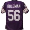 Chris Doleman Autographed/Signed Minnesota Vikings Purple XL Jersey HOF 11088