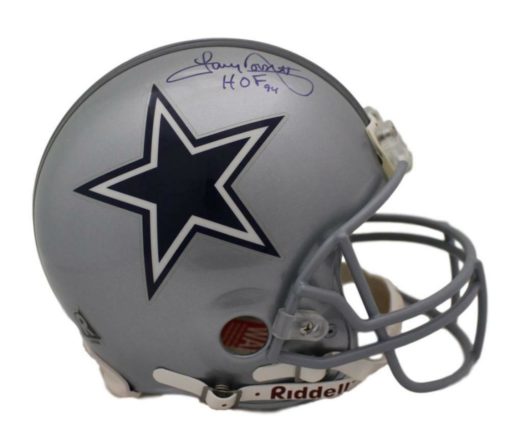 Tony Dorsett Autographed Dallas Cowboys Proline Helmet HOF Blue JSA 11110